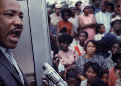 lostinurbanism: Martin Luther King, Jr. in Alabama (1966) Photograph by Bob Adelman