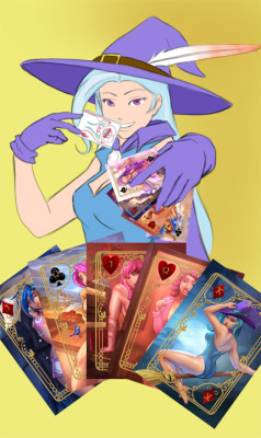 lunarshinestore:  Cutie Confidential 54 Card Poker DeckGet Yours Here:http://lunarshine.myshopify.com/products/cutie-confidential-54-card-poker-deckThis is a 54 card deck printed on 300gsm glossy poker cardstock. Featuring the girls of the Cutey Confident