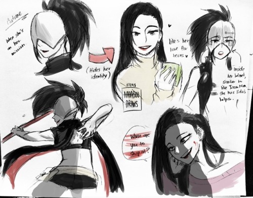 nadaboodraws:  Sketches of Villain Class 1-A. I’m still making some rough ideas for Jirou and Todoroki.   What do you guys think?