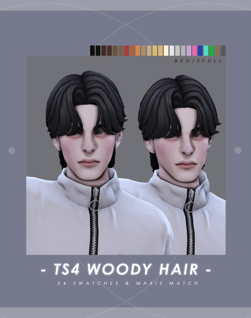 BED_TS4 M MM Woody hairDownload