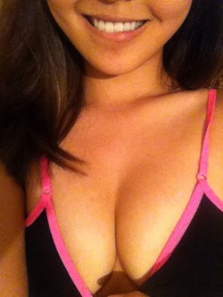 asianstastebest:  THIRD SUBMISSION!  Such a cutie! Wish she gave me more!  Her  smile, her lips, her boobs, her nipples, and he sweet little shaved pussy! OMG I wanna fuck her so bad 