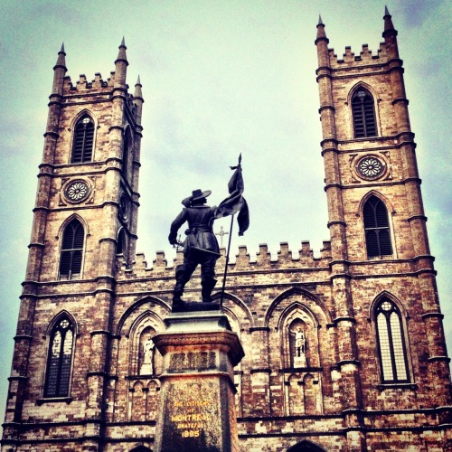 Notre-Dame Basilica, Montreal, Canada.
