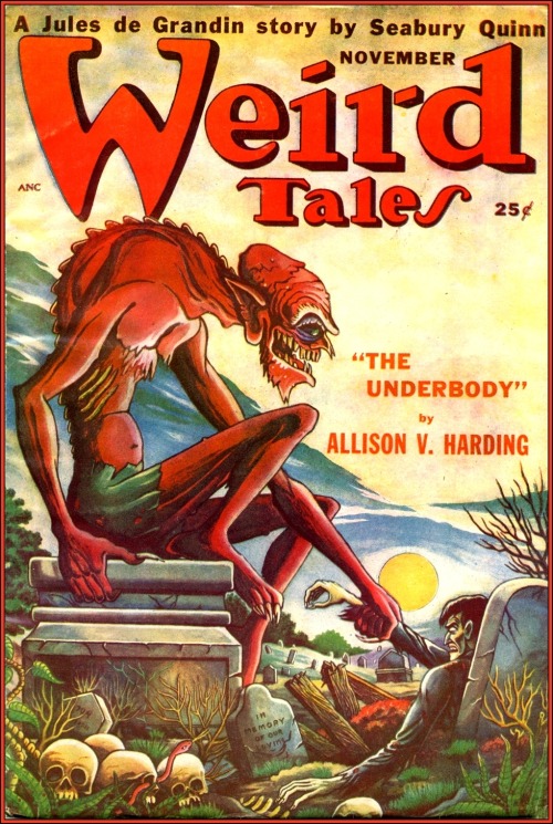 Golden age of Pulp Magazines: Weird Tales 