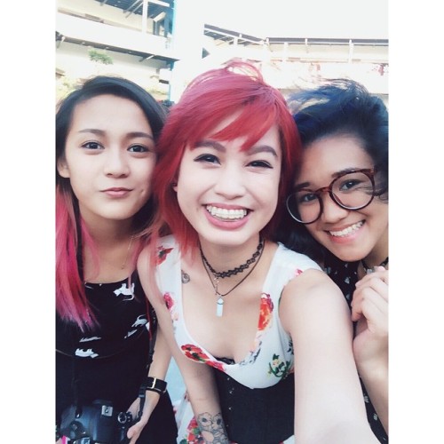 patriarchybarbie:  such a good day with @excarlabur  & @ribbed_ 💖