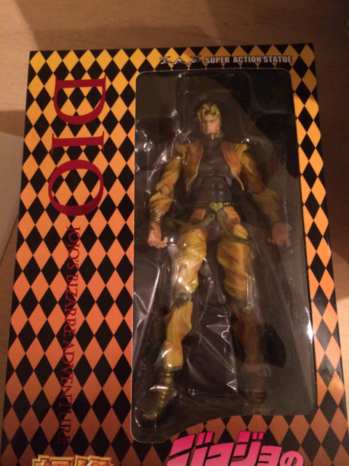 prisonpunk:  The trash is IN(Jolyne’s taking a while to come here she might come in by January according to my dad but for now I have trash king with me)  MAn you gotta take a pic of it out of the box in goofy poses now, thats so awesome! Hope Jolyne