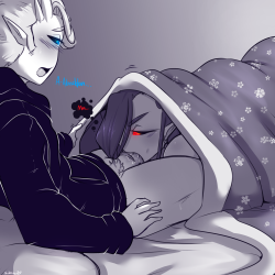 queenchikkbug:  break doodleThose heated blankets are also good for the succ