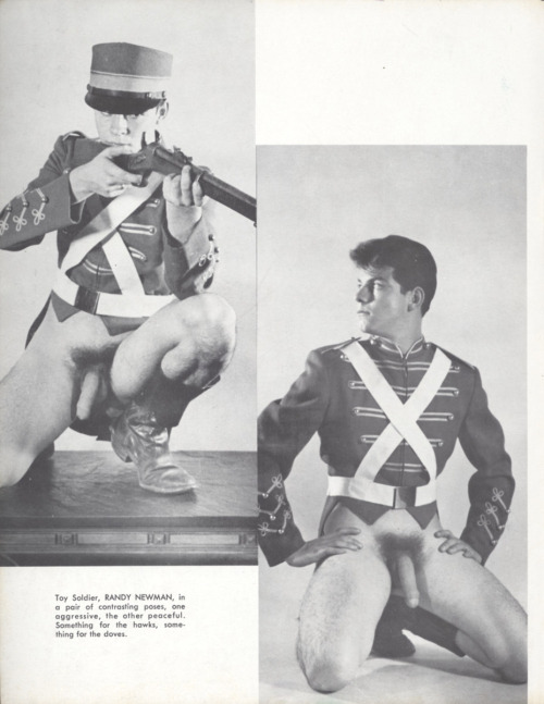 From THE RAWHIDE MALE no 4 (1968) Model is Randy Newman