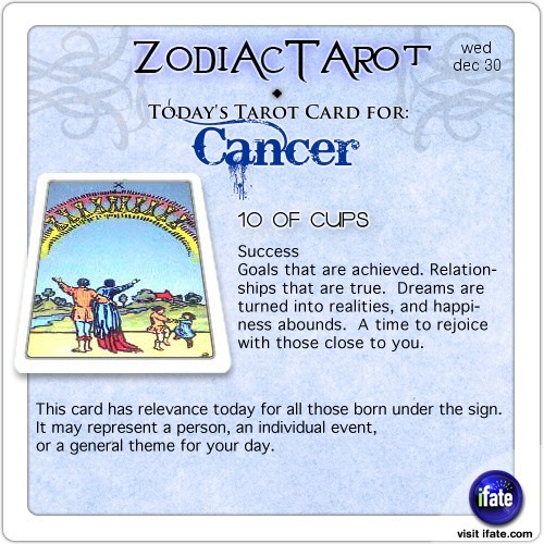 Click on ZodiacTarot! for all the zodiac tarot cards for today
You’ll be addicted to the excellent zodiac and astrology goodness on iFate.com today.