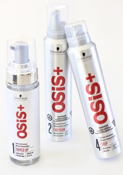 Schwarzkopf Osis+ MousseSo I have a little something to confess. Still, to this day, I have no idea 