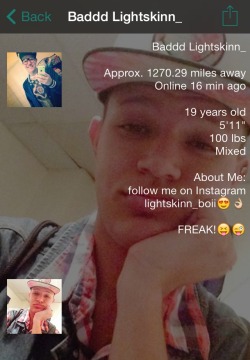 whttazz:  bottoms &amp; tops watch out for this little bitch, stole my pics(nudes) REBLOG this, hopefully he sees it &amp; gets the attention he craves