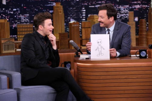 chriscolfernews - chriscolfer Yes, I drew that. Catch me tonight...