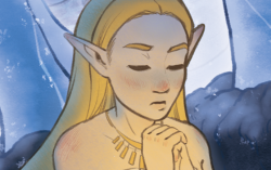 Mx-Tacitgrey: Previews Of My Three Pieces For The @Triforce-Zine ! Mine Are All Centered