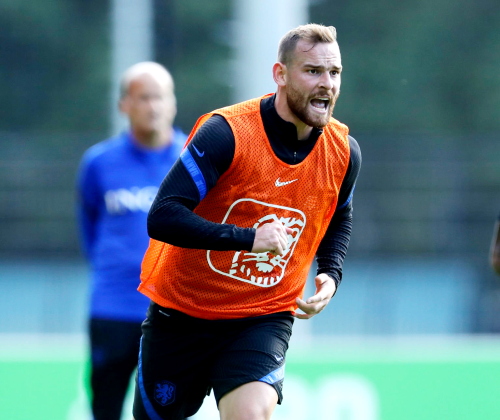 Vincent Janssen during training at the KNVB Campus on June 9, 2022 in Zeist, The Netherlands. (Photo