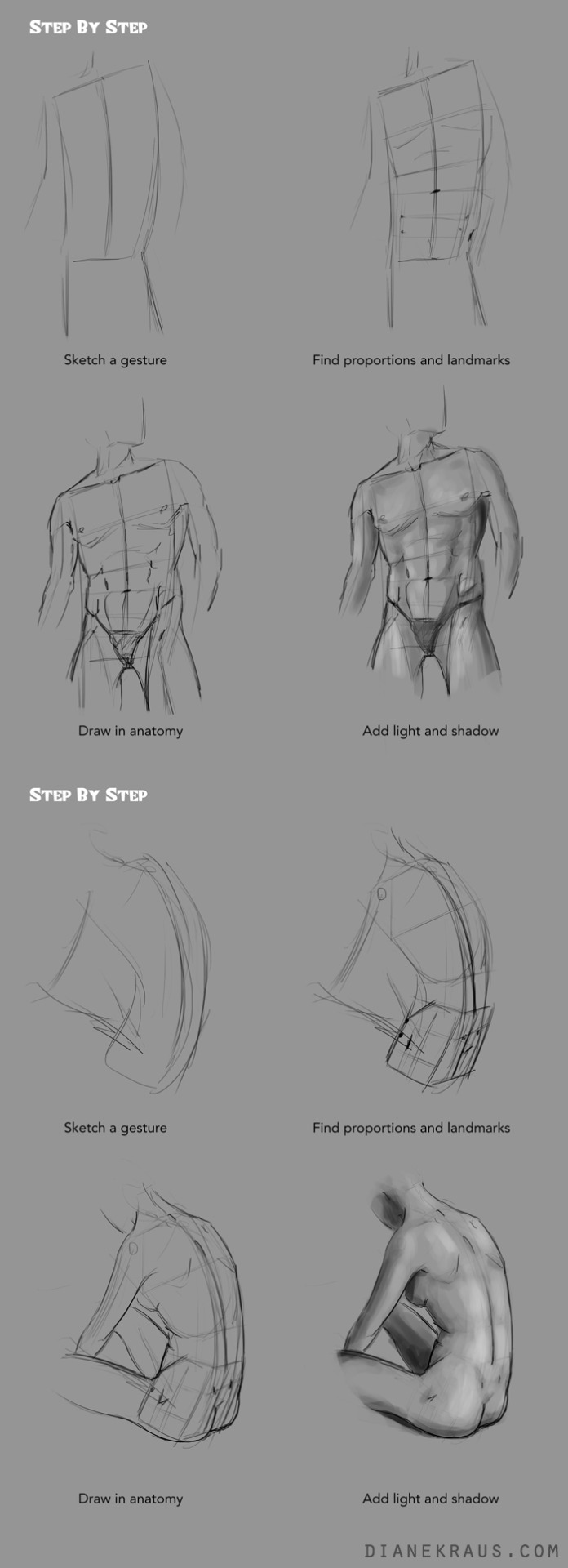 dianekraus:  At long last, the hip tutorial appears! Poor neglected hips, such an