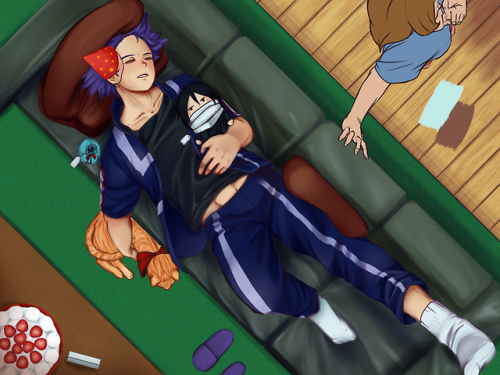 Massive sketch dump + an unfinished shinsou piece.Not a lot to go by tbh, I’ve reached a massi