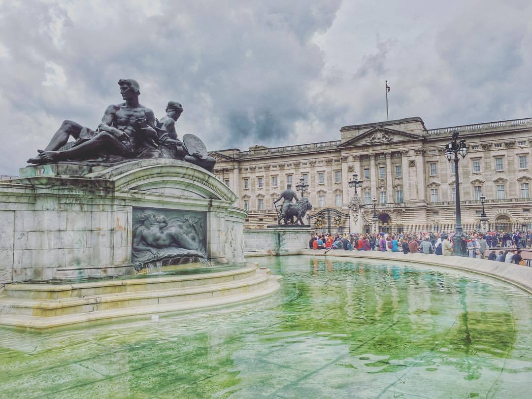at Buckingham Palace