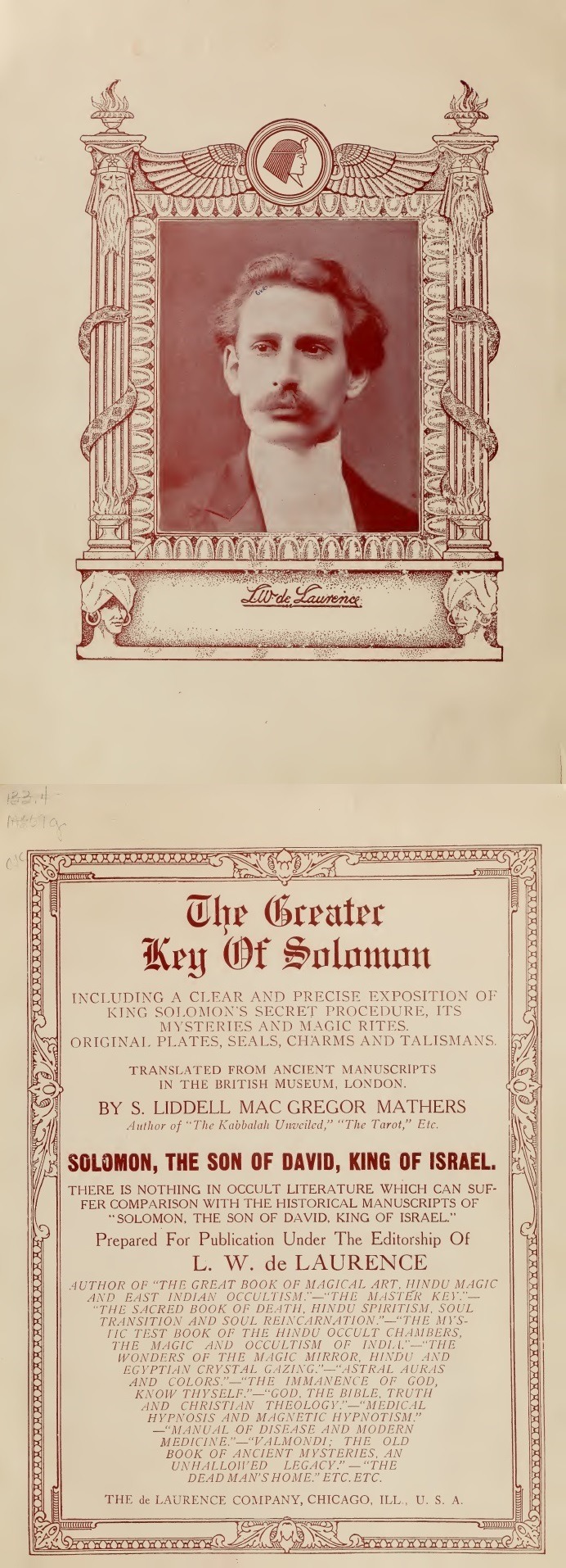theallseeingcat:  Scans of Samuel Liddell MacGregor Mathers’s “The Greater Key