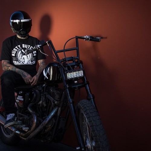 rustybutcher: Stoked to announce @simpson_motorcycle_helmets as a new sponsor of the #RustyButcher S
