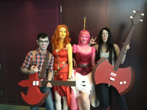vilala:Some of the awesome stuff I saw/did at fanexpo as Marceline!!!