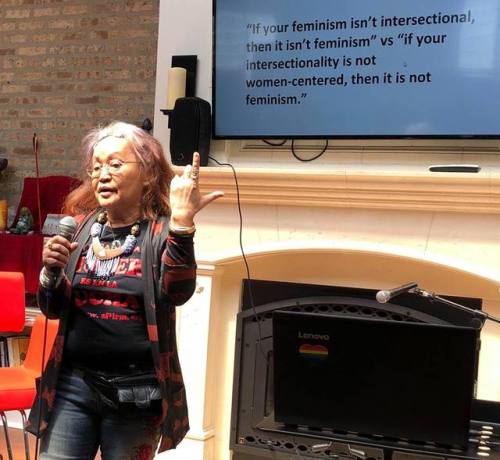 girlschasinggirls: Ninotchka Rosca   “If your intersectionality is not women-centered, then it is not feminism.”   