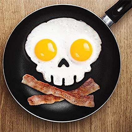 emly0:  1- Skull fried egg mold Whether you could be baking treats for Evening or spicing up dinner for your kiddos, these molds will make meal fun! To utilize with eggs, place the mold in your frying pan and crack a couple of eggs inside the rings. Is