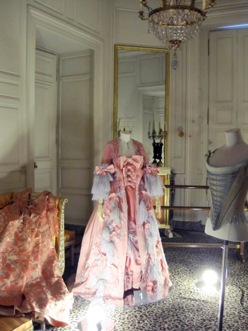 Vivienne Westwood evening dress inspired by a portrait of Madame de Pompadour by Francois Boucher , 