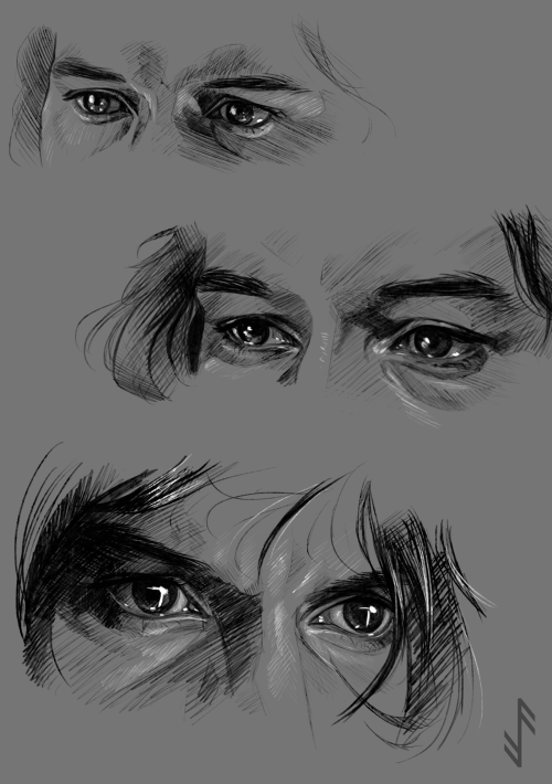 themadknightuniverse: Kylo Ren’s eyes study Anakin Obi-Wan