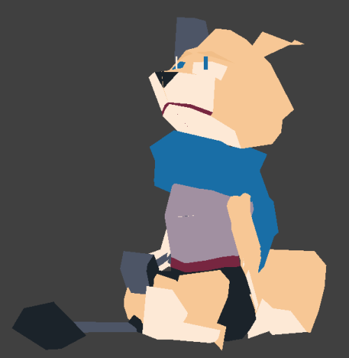 finished my first 3d model :dogchamp: