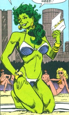 comicbookwomen:  She-Hulk