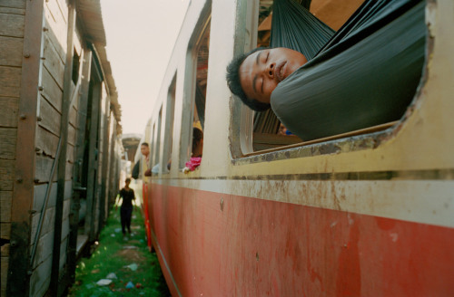 20aliens: Cambodia. Train between Battambang and Phnom Penh. 2002Patrick Zachmann