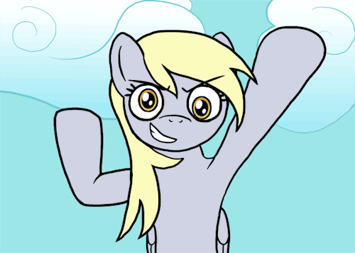 outofworkderpy:  Derpy: “Well, after renting a chariot and hiring a helper to pull said chariot, I’ve come out… 3 bits ahead…”    [sarcasm]”Yay~”[/sarcasm] *Sigh* OOC: Third image is a Gif that only plays once, so you might have to refresh