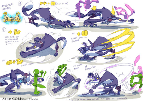 catfishdeluxe: More concepts for Ankama’s “Abraca” videogame.After the “Djin