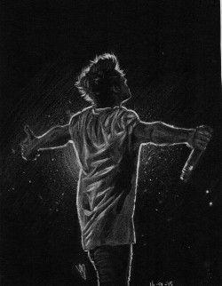 almightygrl:  my little sketch of Niall with