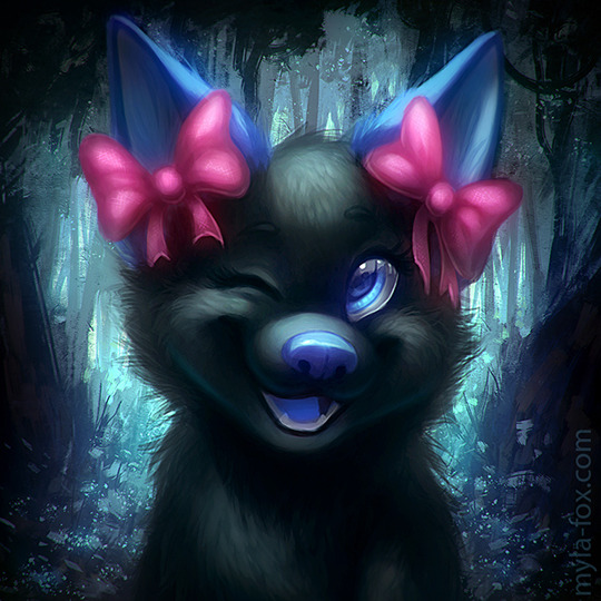 mylafox:Icon commission for   akari_folfThanks so much for commissioning me!View