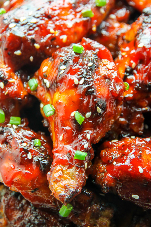do-not-touch-my-food - Honey Garlic Chicken Wings