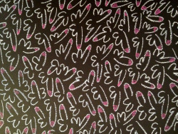 primary-yellow:  KEITH HARING source: KEITH