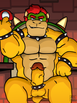 tehbluebubble:  Its Raining Men # 4: Bowser