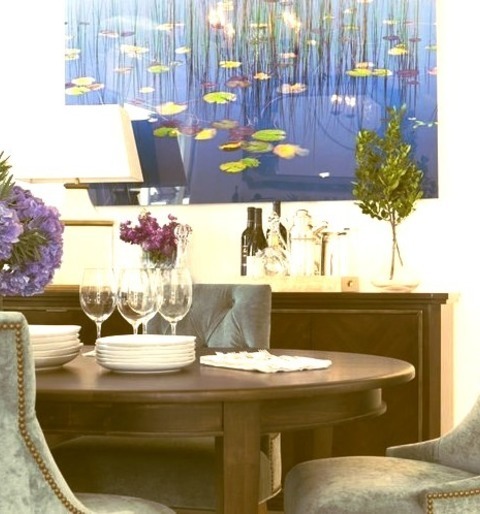 San Diego Dining Room EnclosedInspiration For A Large Mediterranean Medium Tone Wood Floor Enclosed Dining