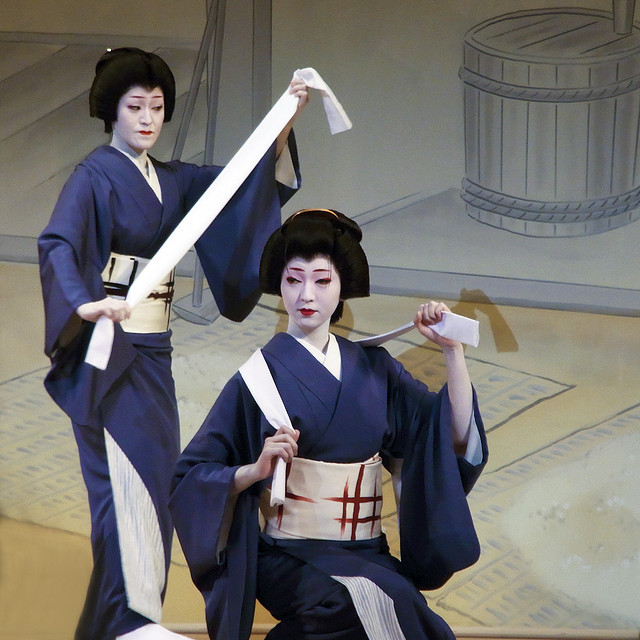 geisha-kai:  Kyo Odori by ONIHIDE on Flickr  “Scene 5:A Celebration of Flowery