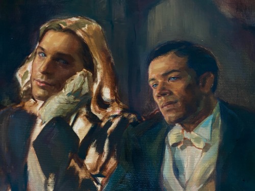 A Wip Of A Big Ass Oil Painting I Impulsively Started A Month Ago But Havent Had Time To Work On