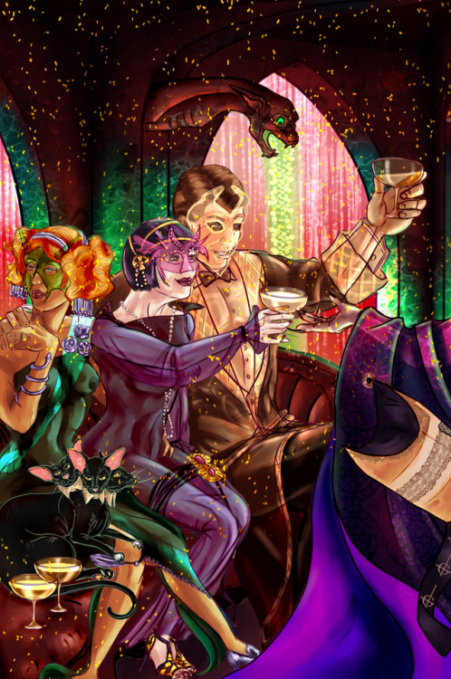 vivern-of-nosgoth:vivern-of-nosgoth:“The party is over”? The party is never over! Welcome home, Emer
