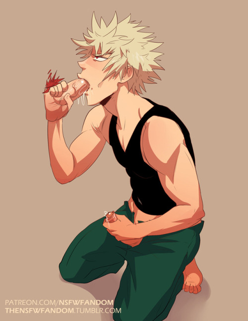 thensfwfandom:Katsuki Bakugō from Boku No Hero AcademiaIf you pledge $7 or more on Patreon you can r