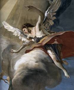 allegoryofart: The Sacrifice of Isaac (detail), Giovanni Battista Tiepolo, 1724-29