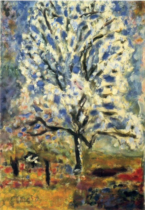 Pierre Bonnard - Almond Tree in Blossom