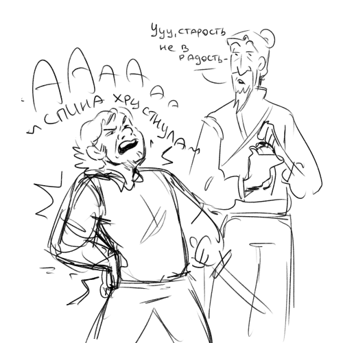 zhezhy:A quick idea that came to my mind :DTranslation:1.(Season 1)Ivor: “Aren’t you tired of runnin