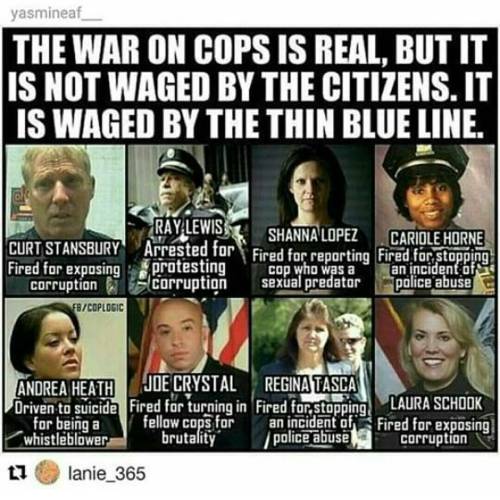 @Regrann from @spirulina_empress-This is what happens to #goodcops #policebrutality #policestate #Al