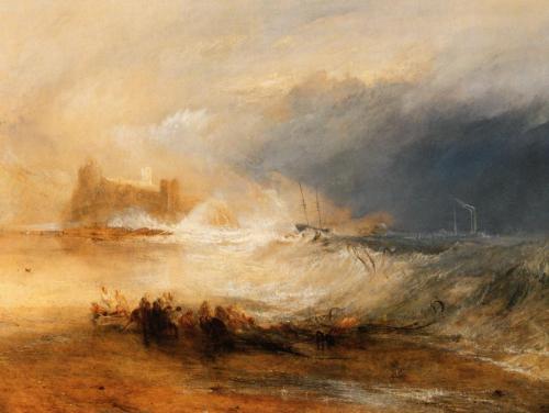 Wreckers Coast of Northumberland, 1834, William TurnerMedium: oil,canvas