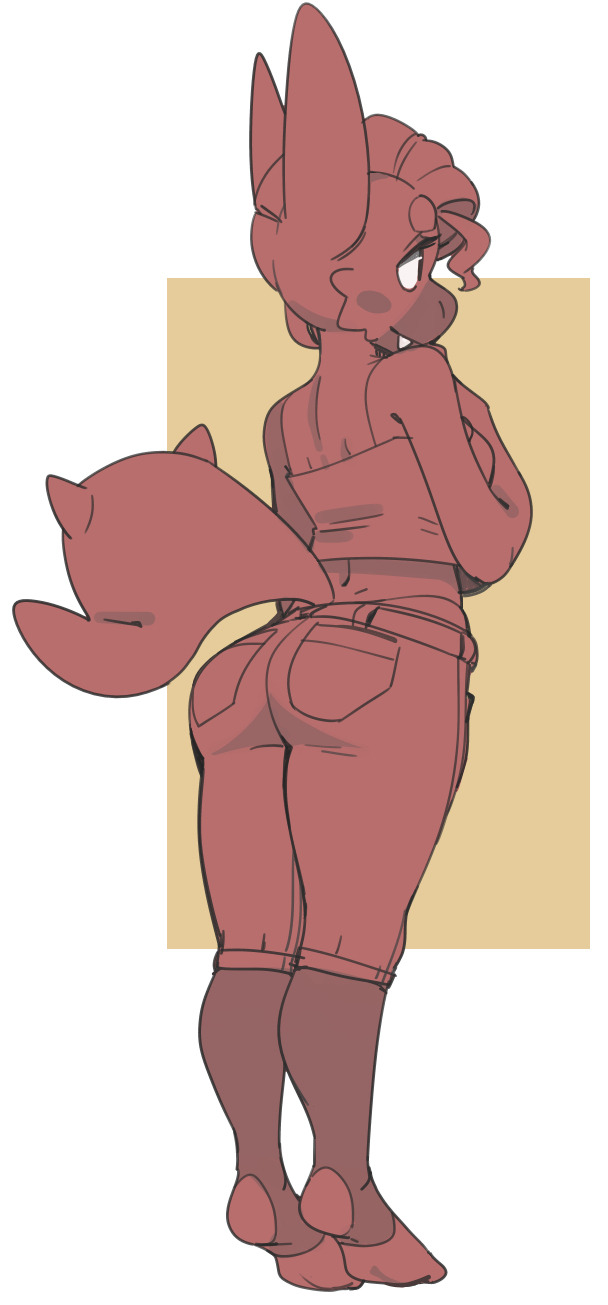 polywomple:  doodle of Delilah