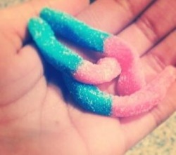 They should sell a bag of just these gummy worms.