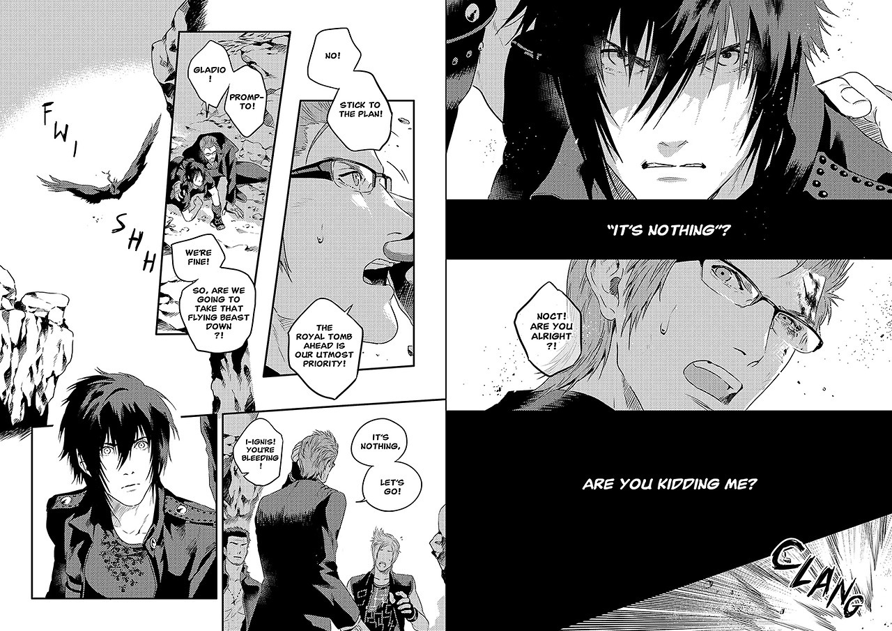 magemg:    In PerpetuumFFXV - Ignis/Noctis doujinshi book #01   It’s common fear